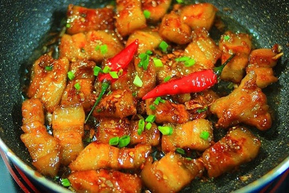 Món mặn chế biến với Thịt Heo